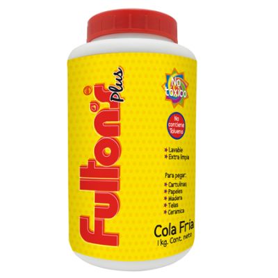 COLA FRIA 1 KG. ESCOLAR FULTONS