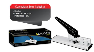 CORCHETERA SEMI INDUSTRIAL METAL BASE GOMA P/100HJS. 23/6,23/8,23/10,23/1 LAVORO