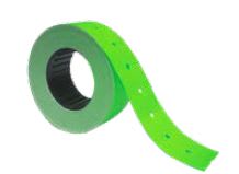 ETIQ. NEON VERDE SATO 500 UN. PQTE 10 ROLLOS FULTONS