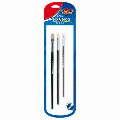 BL.PINCEL PELO CERDA PROARTE PLANO No0-4-8 3UN