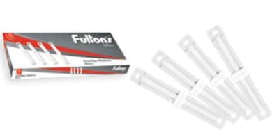 ACCOCLIP PLAST. CJA. 50 UN. BLANCO FULTONS