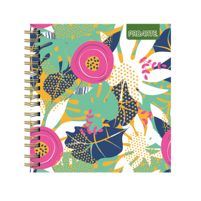 CUAD.PROARTE ESPIRAL DUAL 200 HJ PUNTOS 17x17CM