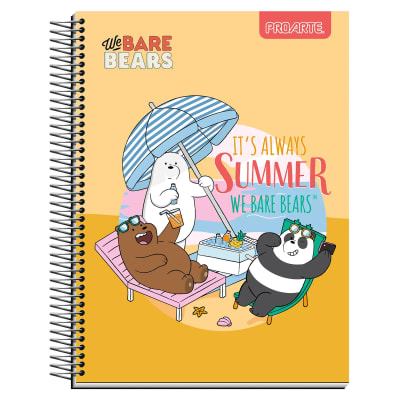 CUAD.PROARTE WE BARE BEARS CARTA 150 HJ 7MM