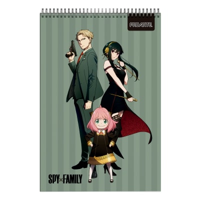 CROQUERA PROARTE SPY FAMILIY 22X32 CM 80 H
