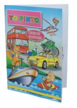 LIBRO P/COLOREAR LOS TRANSPORTES ART & CRAF