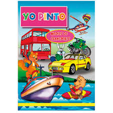 LIBRO P/COLOREAR LOS TRANSPORTES ART & CRAF