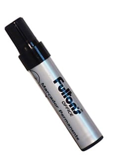 MARCADOR PERM. JUMBO NEGRO FULTONS