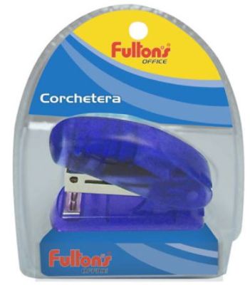 CORCHETERA MINI PLAST. AZUL BASE PLAST. P/10 HJS. 26/6. 24/6 FULTONS