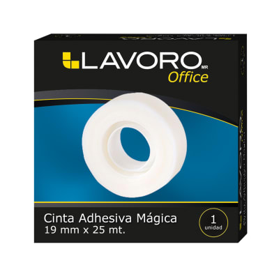 CINTA ADHESIVA MAGICA 19MMX25MT LAVORO