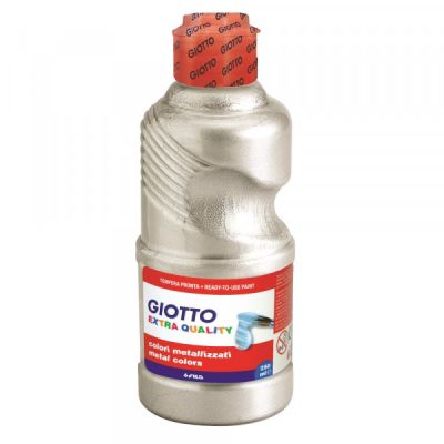 TEMPERA GIOTTO METAL 250 PLATA