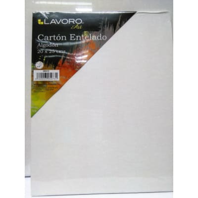 CARTON ENTELADO 20X25 CM. LAVORO