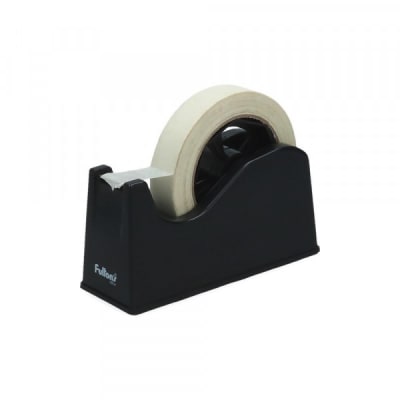 DISPENSADOR CINTA ADHESIVA NEGRO PLAST. EMPAQUE MESON FULTONS
