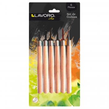 GUBIAS P/TALLAR 6 UN. LAVORO