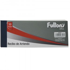 FORMULARIO RECIBO ARRIENDO TALONARIO FULTONS