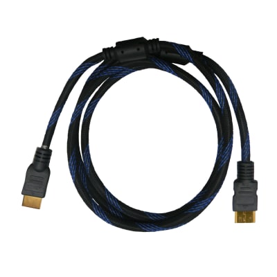Cable HDMI a HDMI, version 1.4, largo 5.0 mts. Con malla