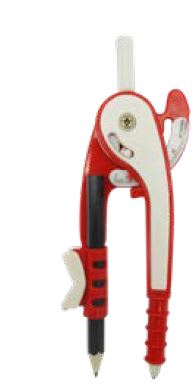 COMPAS PLAST. C/LAPIZ FULTONS