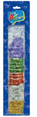 BOLSITAS CON FIGURAS LENTEJUELAS COLOR BASIC 20 UN. ART & CRAF