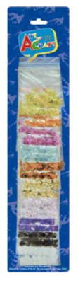 BOLSITAS CON FIGURAS LENTEJUELAS COLOR ESPECIAL 20 UN. ART & CRAF