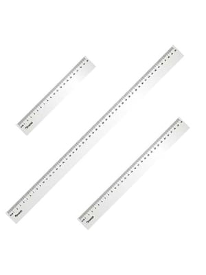 REGLA PLASTICA BISELADA HAND 30 CMS