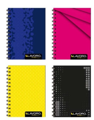 CUAD. CLASSIC PREMIUM 100 DOBLE ESPIRAL 80 GR. LAVORO (SURTIDO)