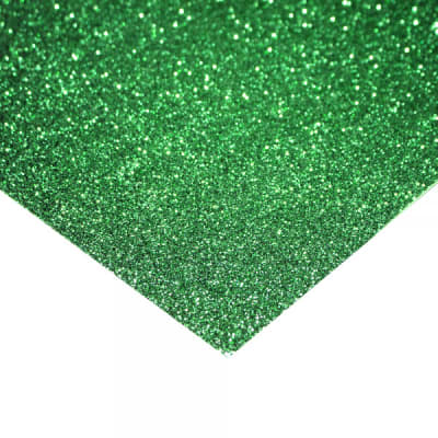 GOMA EVA GLITTER 40X60 CM VERDE 