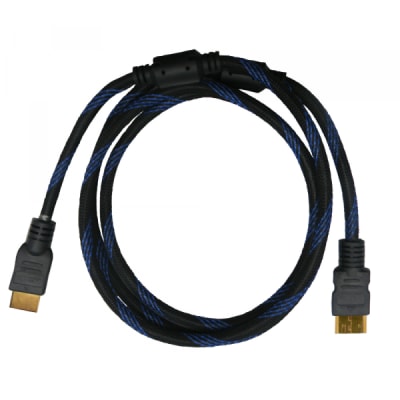 Cable HDMI a HDMI, version 1.4, largo 5.0 mts. Con malla