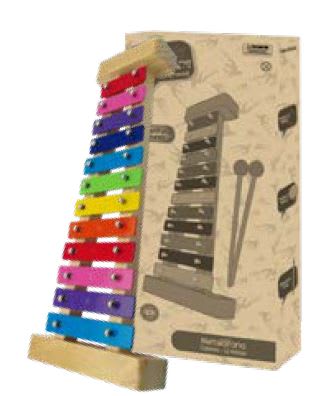 METALOFONO 12 NOTAS COLORES ART & CRAF