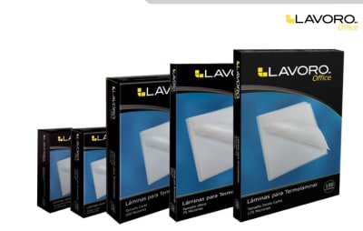 SOBRE P/PLASTIFICAR 229X290MM CARTA 200 MIC LAVORO (unidad)