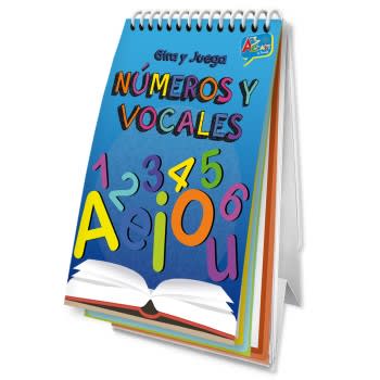 LIBRO DE ACT VOCALES Y NU 30 PAG13,5X20 CMS C ART & CRAF