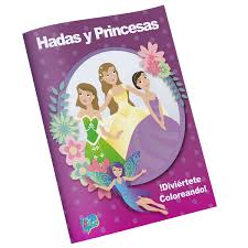LIBRO PARA COLOREAR HADAS 16 PAGINAS 27,5X21,5 ART & CRAF