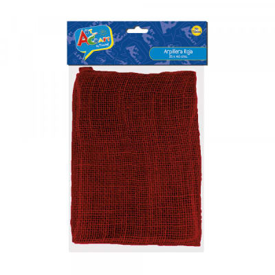 ARPILLERA 25X40 CMS BOLSA ROJA C/HEADER ART & CRAF