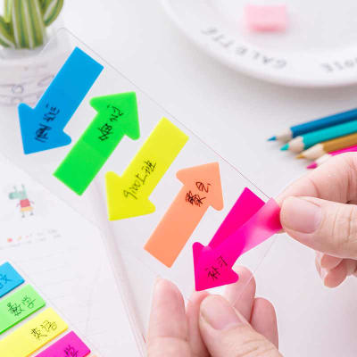 MARCADOR PLASTICO FLECHAS 25x5 COLORES INFO