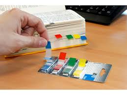 BANDERA PLASTICO TIRAS 36x4 COLORES INFO