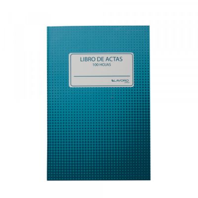 LIBRO ADM.ACTA 100HJ LINEA FOLIADO LAVORO