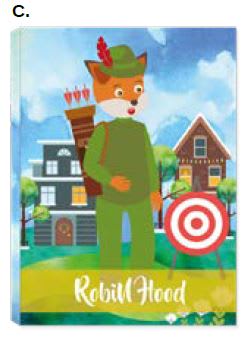 LIBRO DE CUENTO DE COLECCION TAPA DU ROBINHOOD ART & CRAF