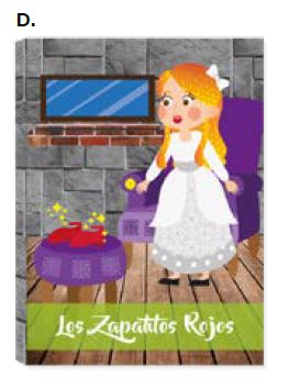 LIBRO DE CUENTO DE COLECCION TAPA DU LOS ZAPATOS ROJOS ART & CRAF