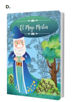 LIBRO DE CUENTO TAPA DURA EL MAGO MERLIN 10 PAG ART & CRAF