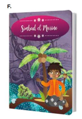 LIBRO DE CUENTO TAPA DURA SIMBAD EL MARINO 10 PAG ART & CRAF