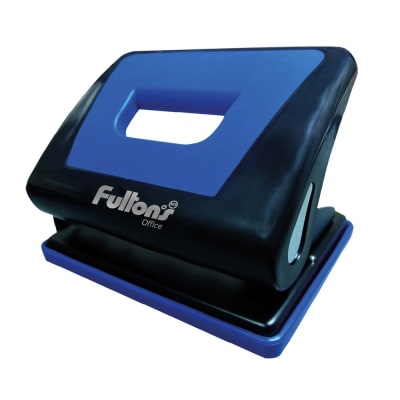 PERFORADORA PEQUENA PLAST/METAL 2PERF NEGRA B/ PLAST FULTONS