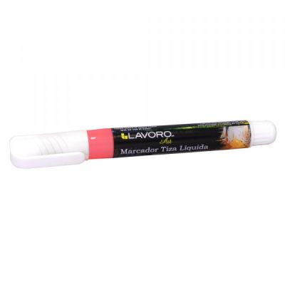 MARCADOR TIZA LIQUIDA ROSADO LAVORO