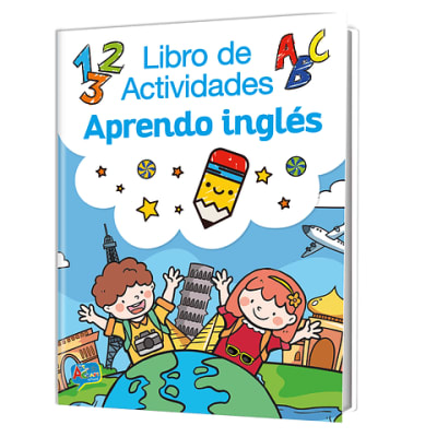 LIBRO APRENDO INGLES ACTIVIDADES 16 PAGINAS ART & CRAF