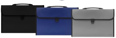 MALETIN C/FUELLE OF C/CIERRE 13 DIV COLOR NEGRO LAVORO