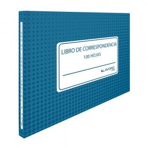 LIBRETA DE CORRESPONDENCIA 100 HJS. LAVORO