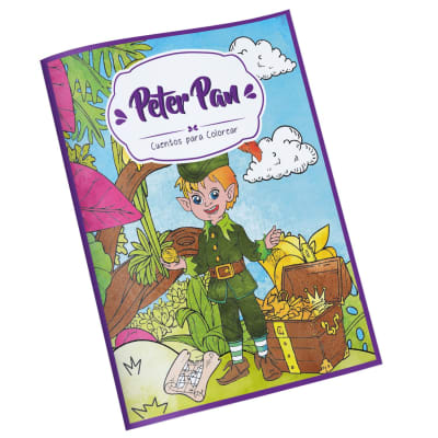 CUENTOS PARA COLOREAR PETER PAN 16 PAGINAS 27.5 ART & CRAF
