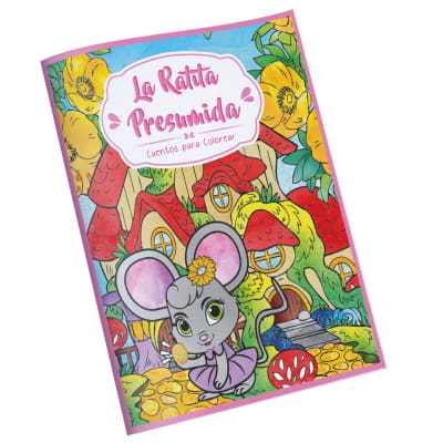 CUENTOS PARA COLOREAR LA RATITA PRESUMIDA 16 ART & CRAF