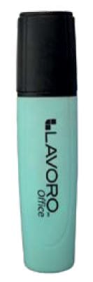 DESTACADOR ESCRITORIO PTA.BISEL TURQUESA PASTEL LAVORO