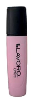 DESTACADOR ESCRITORIO PTA.BISEL ROSA PASTEL LAVORO