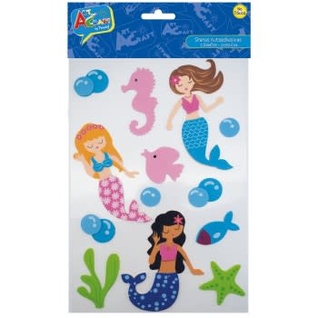 FIG GOMA EVA SIRENAS 12 PCS 2 SUR ART & CRAF FIG GOMA EVA SIRENAS 12 PCS 2 SUR ART & CRAF