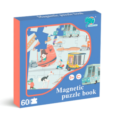 LIBRO PUZZLE MAGNETICO 60PCS