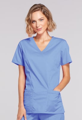 POLERA MUJER CHEROKEE WW CORE STRETCH 4728 CIEW